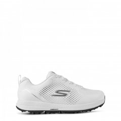 Skechers Arch Fit Waterproof Knitted Upper U Spikeless Golf Shoes Girls White/Navy