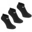 Nike Pack Lightweight No-Show Training Socks Black