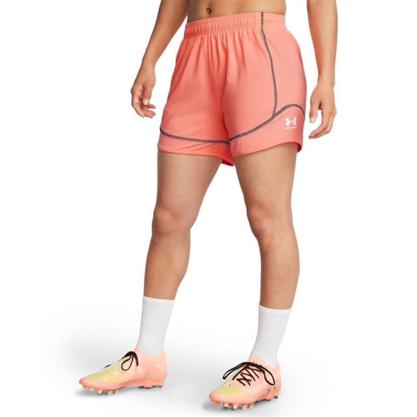 Under Armour Challenger Pro Shorts Womens Flare Orange