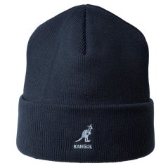 KANGOL Adults Acrylic Beanies Dark Blue
