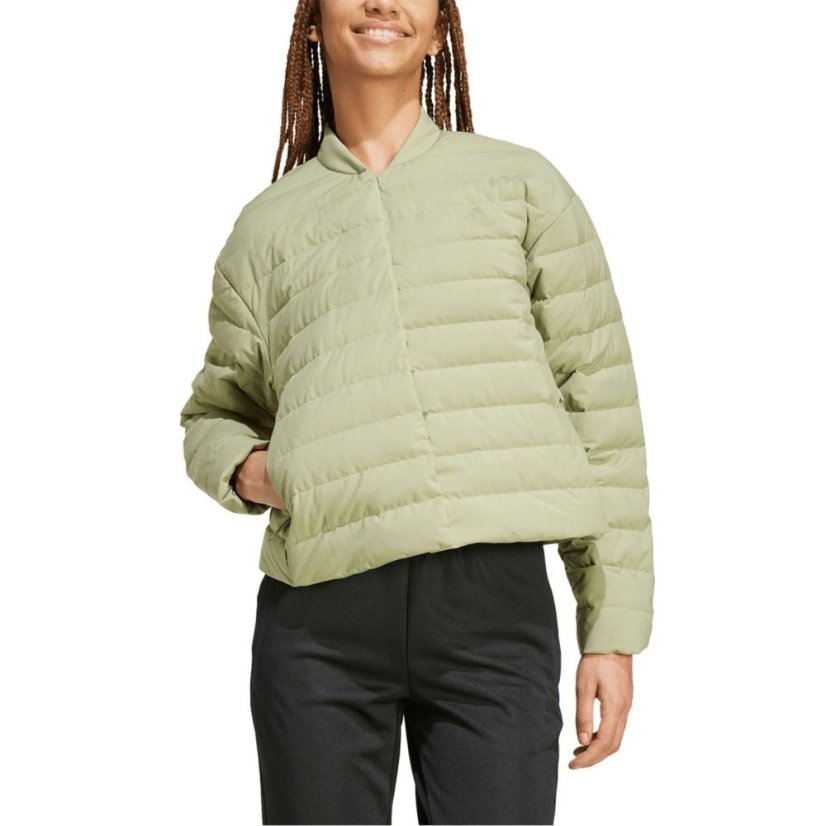 adidas Helionic Light Down Jacket Green