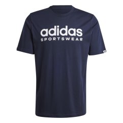 adidas Graphic Logo pánske tričko Navy SPW