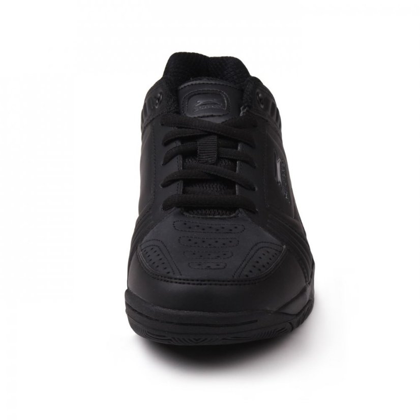 Slazenger Junior Tennis Shoes Black/Black