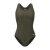 Slazenger Racer Back LYCRA® XTRA LIFE™ Swimsuit Ladies Khaki