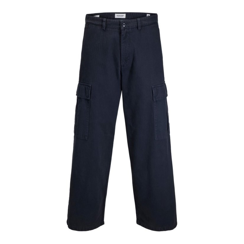 Jack and Jones Men's Owen Cargo Trousers Dark Navy