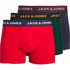 Jack and Jones James 3-Pack Boxer Trunk Multi