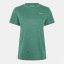 USA Pro Tech C Tee Womens Forest Green