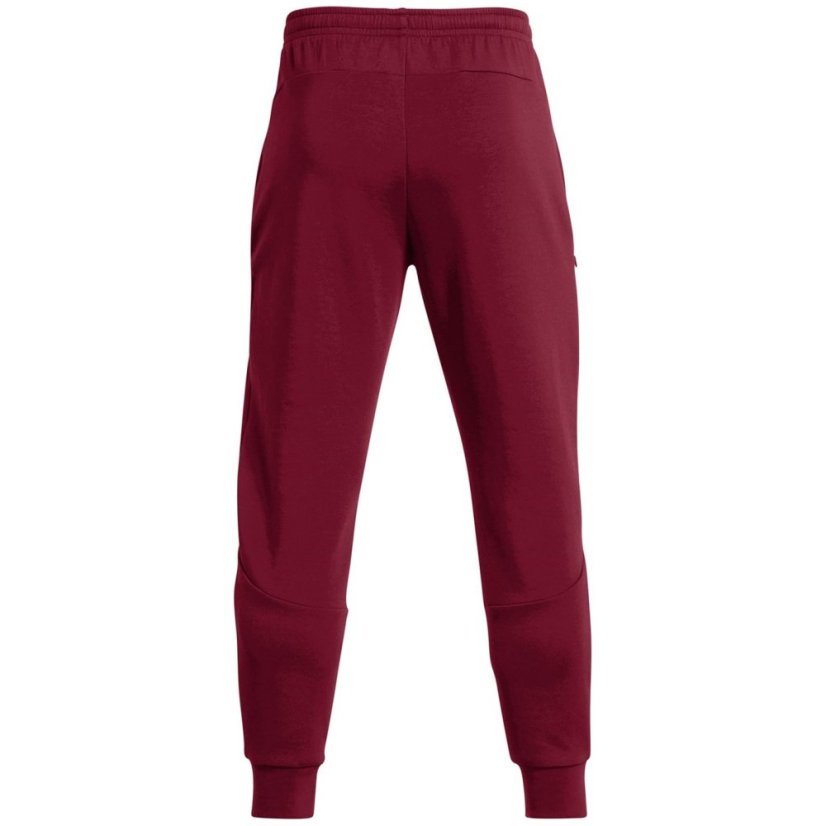 Under Armour Men's Unstoppable Closed Hem Fleece Joggers Red
