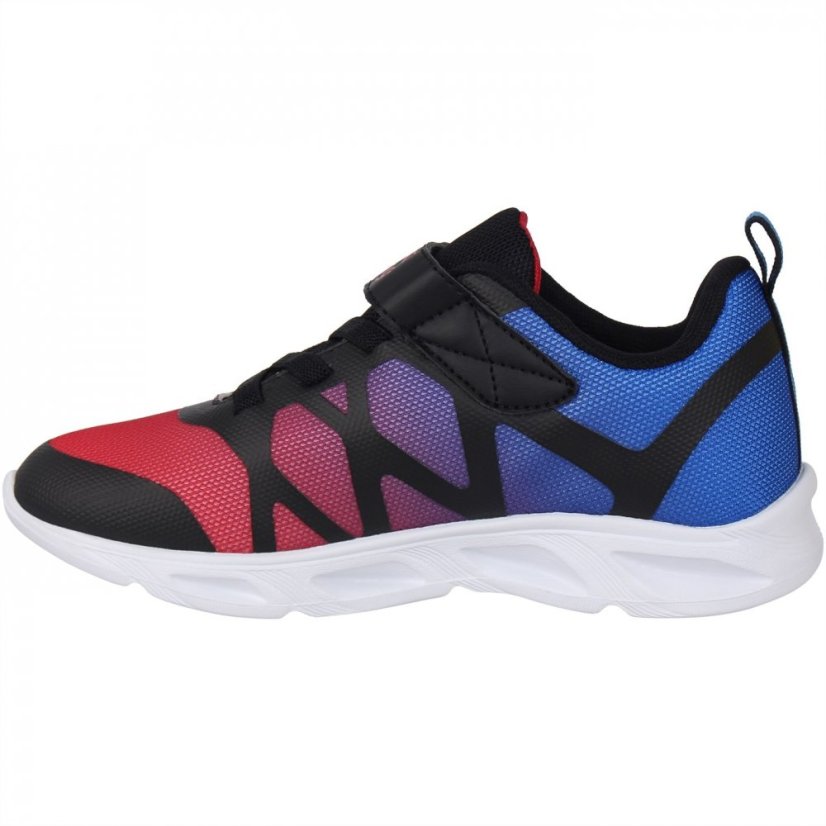 Slazenger Camo Go Child Girls Trainers Black/Blue/Red