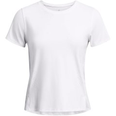 Under Armour Women's Launch Elite Long-Sleeve Performance Gym Top White/Reflectiv