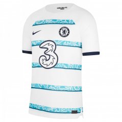 Nike Chelsea Away Shirt 2022 2023 Adults White/Navy