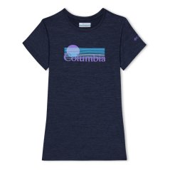 Columbia Mission Peak Graphic T-Shirt Juniors Navy