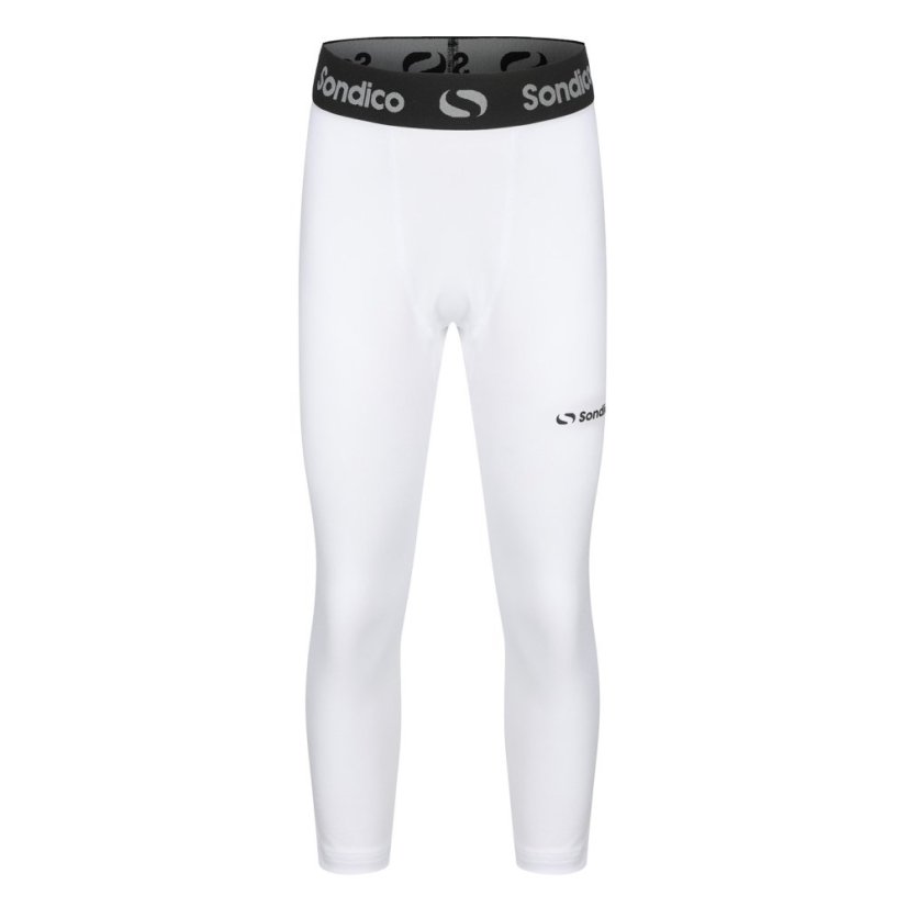 Sondico Core Three Quarter Tights Juniors White
