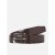 Jack and Jones Men's Markus Faux Leather Belt Brown Stone