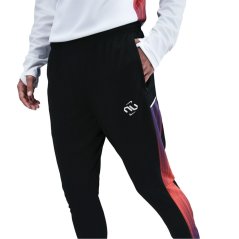 Nike Women's United Panel Dri-FIT Tapered-Fit Performance Tracksuit Bottoms Black Concord