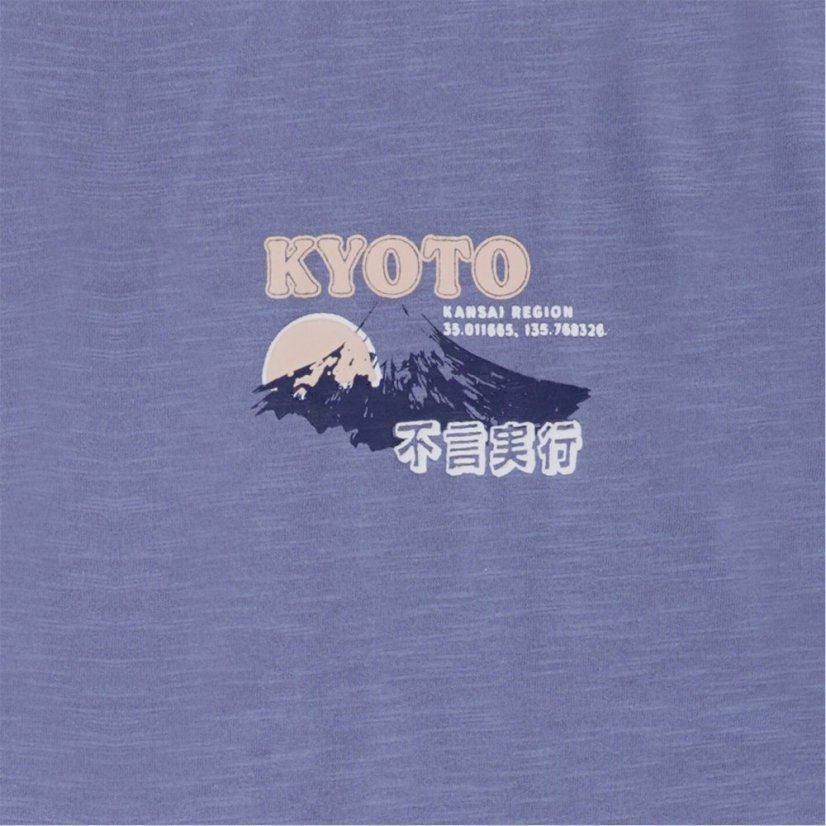 Firetrap Kids' Japan Pack Regular Fit T-Shirt Blue/Multi