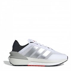 adidas Avryn Road Running Shoes Mens White/Silver
