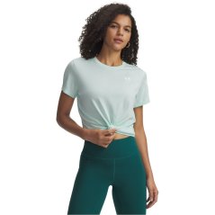 Under Armour Tech Twist Short Sleeve Womens Refresh Mint