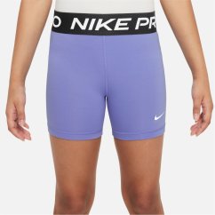 Nike Pro Shorts Junior Girls Light Thistle