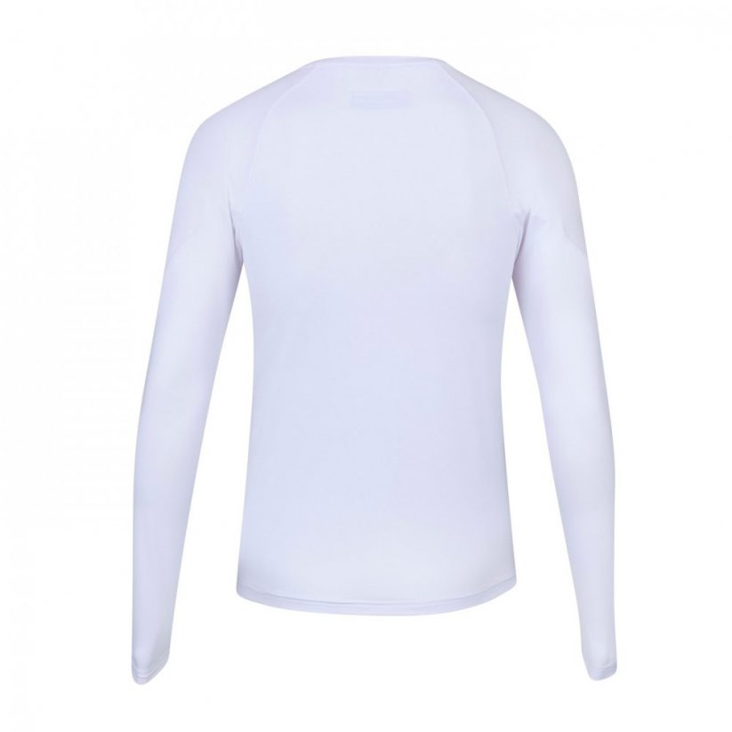 Babolat Play Long Sleeve T Shirt White