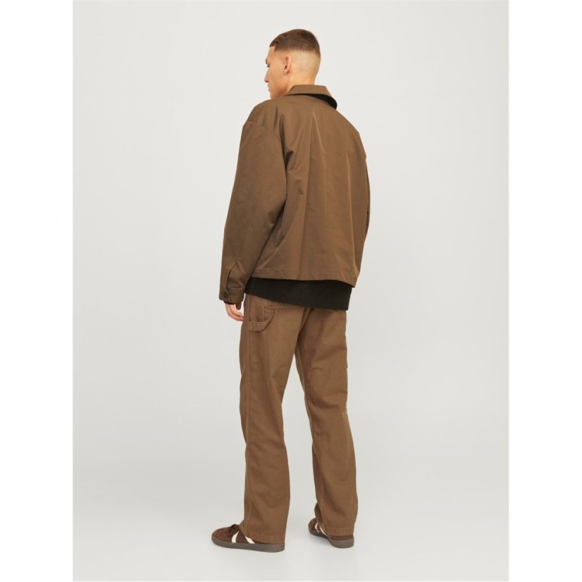 Jack and Jones Men's Carpenter Cargo Trousers Rubber