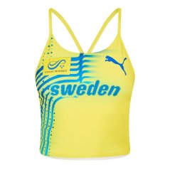 Puma (5) Bra Top Vest Womens Yellow