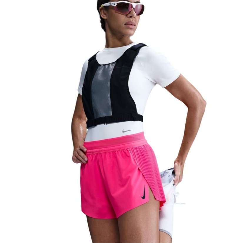 Nike Aero Swift Dri-FIT ADV Running Shorts Womens Hyper Pink