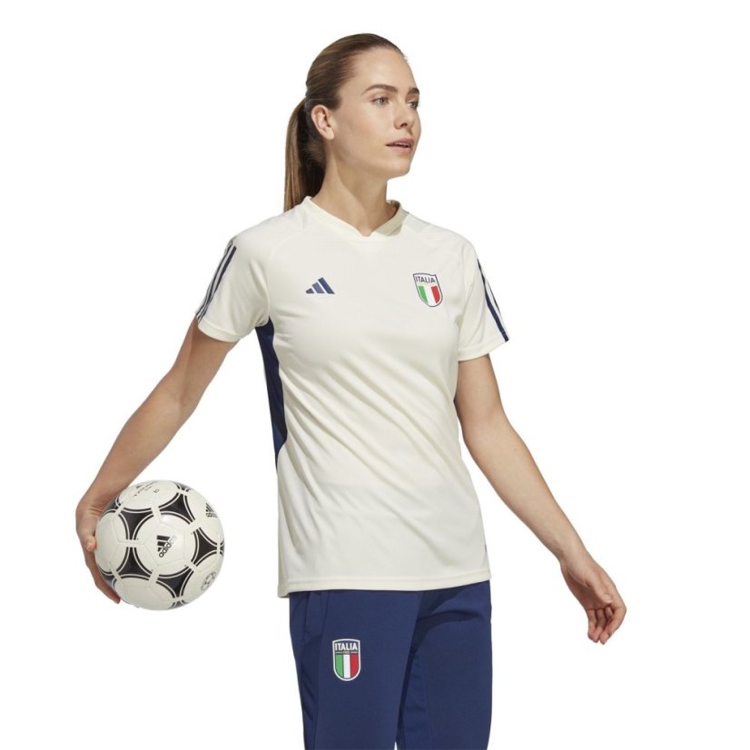 adidas Italy Tiro 23 Training Top Womens White