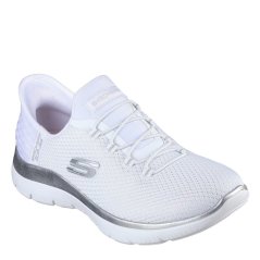 Skechers Slip-Ins: Summits - Diamond Dream White/Silver