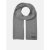 Jack and Jones DNA Cotton Scarf Mens Grey Melange
