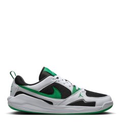 Air Jordan Men's Basketball Trainers Blk/Green/Wht