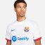 Nike Barcelona Authentic Away Shirt 2023 2024 Adults White/Grey