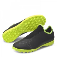 Puma Finesse Astro Turf Football Boots Black/FluYellow