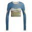 adidas Women's Long Sleeve Performance Gym Top Green