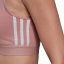 adidas 3-Stripes Crop Top With Removable Pads Light Pink