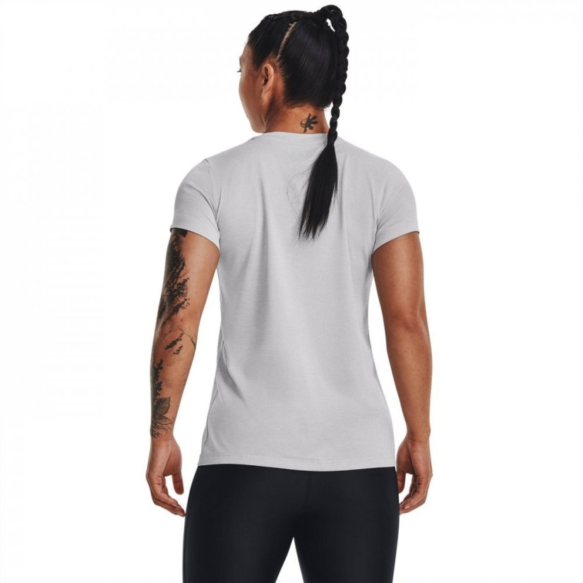 Under Armour Armour Ua Tech Twist Bl Gel Ssc Gym Top Womens Grey