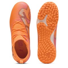 Puma Unisex Kids' Future 8 Match TT Mid Astro Turf Football Boots Ht Fr-Blk-Rvsh