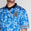 Score Draw England 1990 Third Shirt Blue