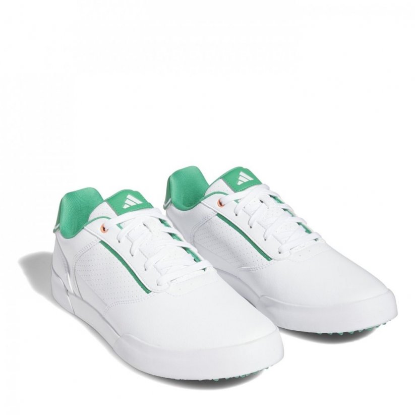 adidas Retrocross Spikeless pánska golfová obuv White/Green