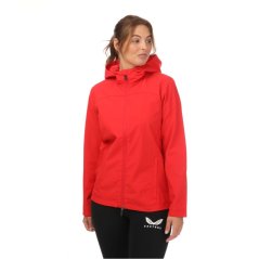 Castore Women's Waterproof Packable Rain Anorak Red