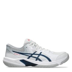 Asics Men's BEYOND Volleyball Shoes Wht/Mako Blue