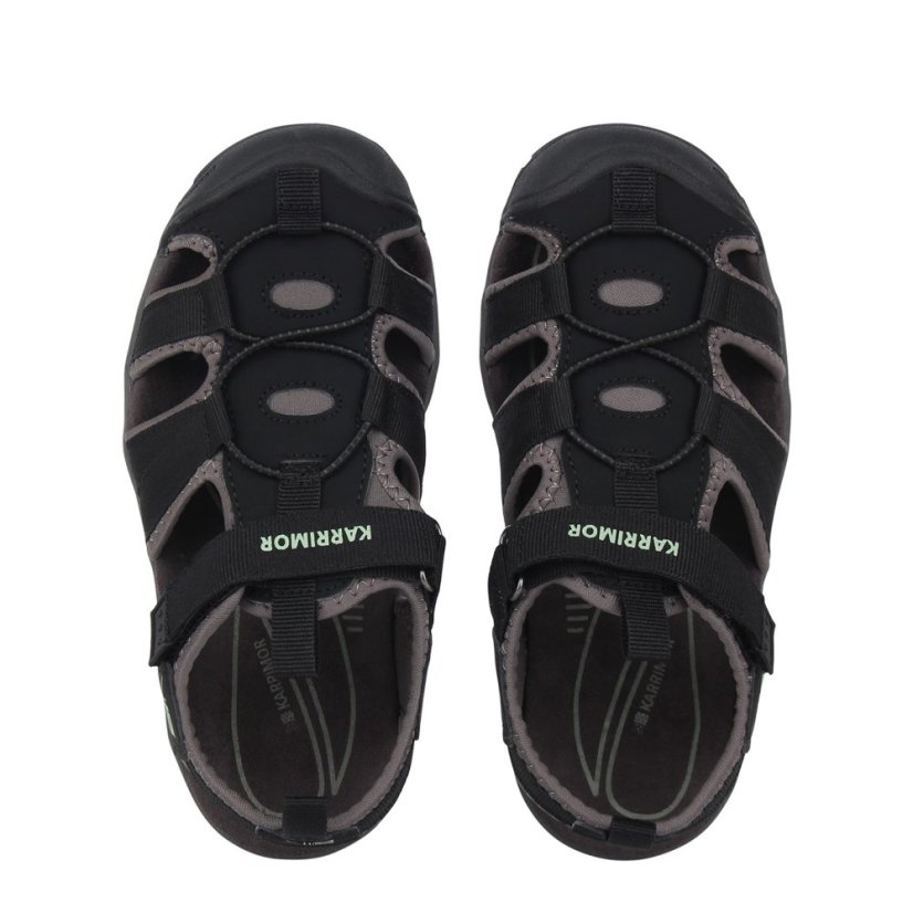Karrimor Ithaca Walking Sandals Childrens Black/Green