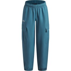 Under Armour UA Rival Woven Girls Cargo Pants Blue/White