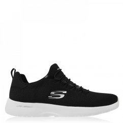 Skechers Dynamight Mens Trainers Black/White