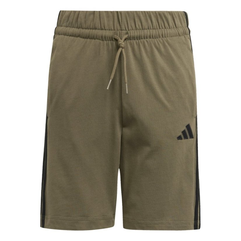 adidas Essential Woven Shorts Juniors Khaki/Black