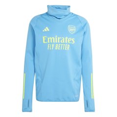 adidas Arsenal Pro Training Warm Top 2023 2024 Adults Pulse Blue