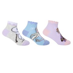 Character Disney Trainer 3 Pk Socks Childrens Disney Frozen