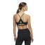 adidas Aeroreact Low Impact Sports Bra Womens Black/White