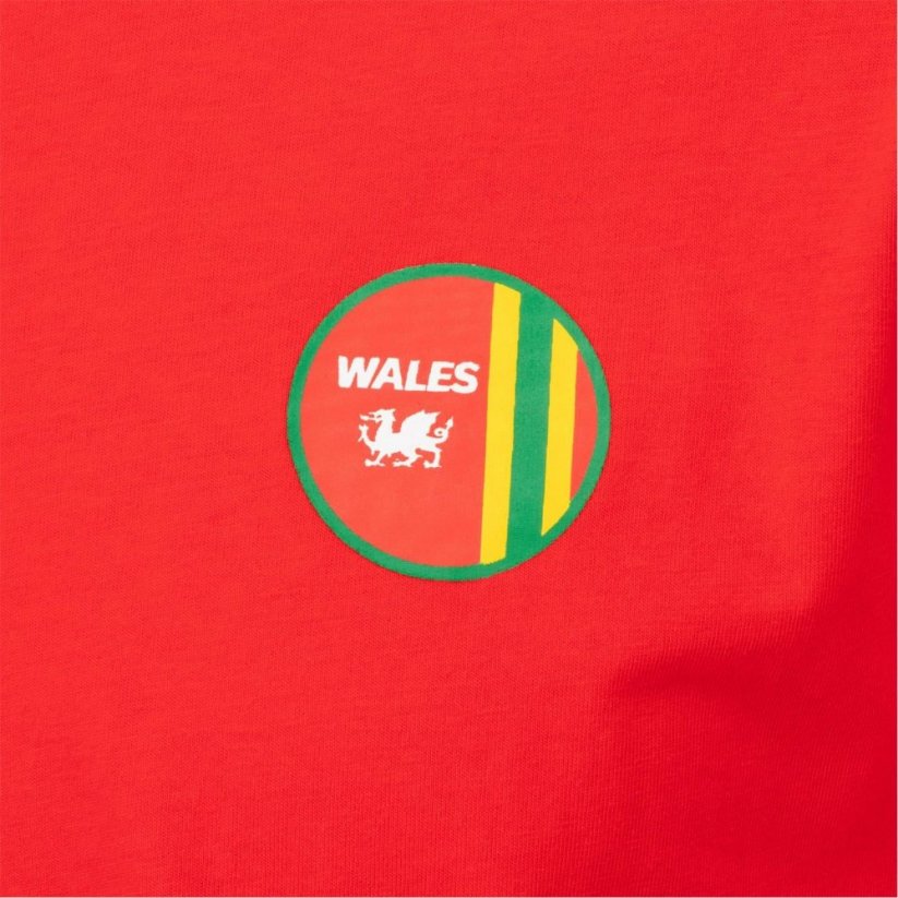Team Fan pánské tričko Wales