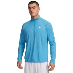 Under Armour Tech™ ½ Zip Long Sleeve Mens Ether Blue